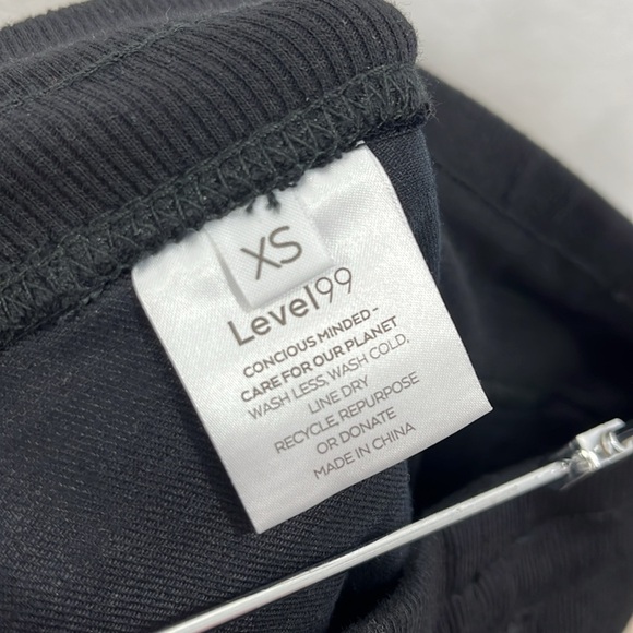 Level 99 Utility‎ Black linen blend Jogger Pant size XS - Picture 5 of 11